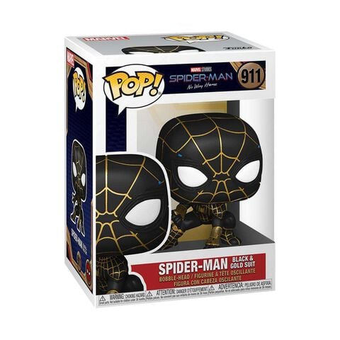 Figurine Funko Pop! N°911 - Spider-man - (black & Gold)